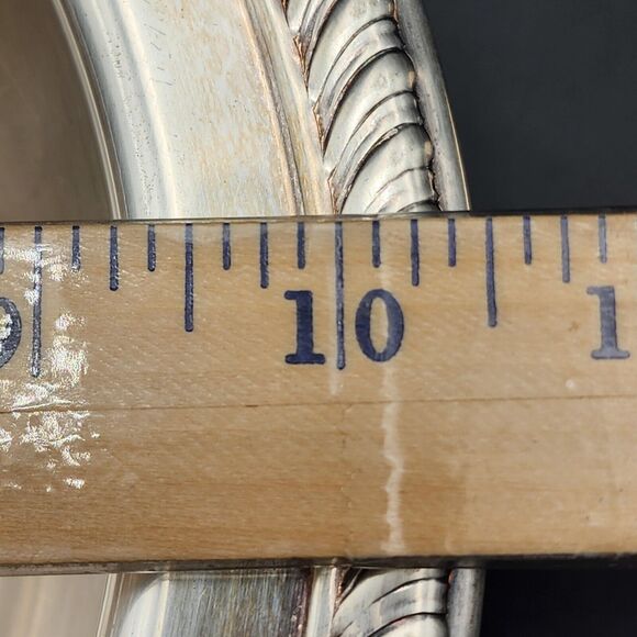 FB Rogers 1883 Footed Buffet Server w/ Lid 10.5" Silver-Plate Round VTG 1940s - Picture 14 of 16